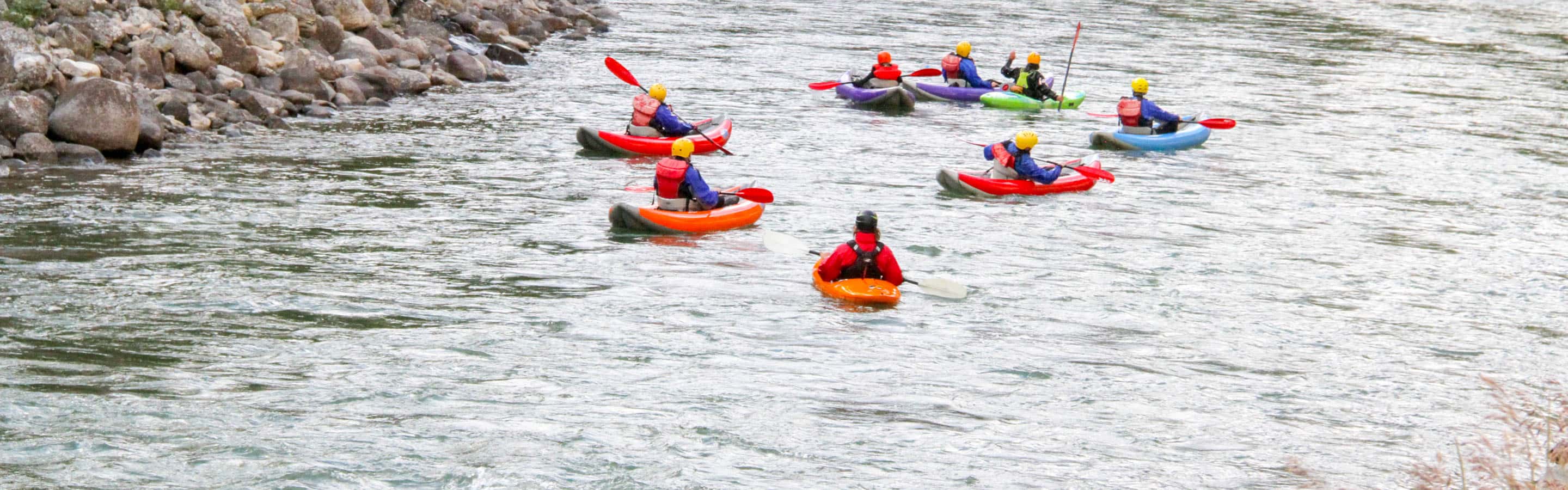 Gallatin River Whitewater Kayaking Near Big Sky & Bozeman